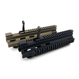 AIRSOFT ARTISAN G28 Handguard For VFC Umarex HK417 AEG/GBB ( BK / TAN )