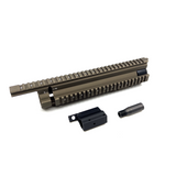 AIRSOFT ARTISAN G28 DSI STYLE HANDGUARD FOR UMAREX / VFC HK417 AEG/GBB( BK / TAN )