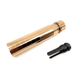 AIRSOFT ARTISAN REX Style DUMMY SILENCER with DA Flash Hider ( 14mm ccw )