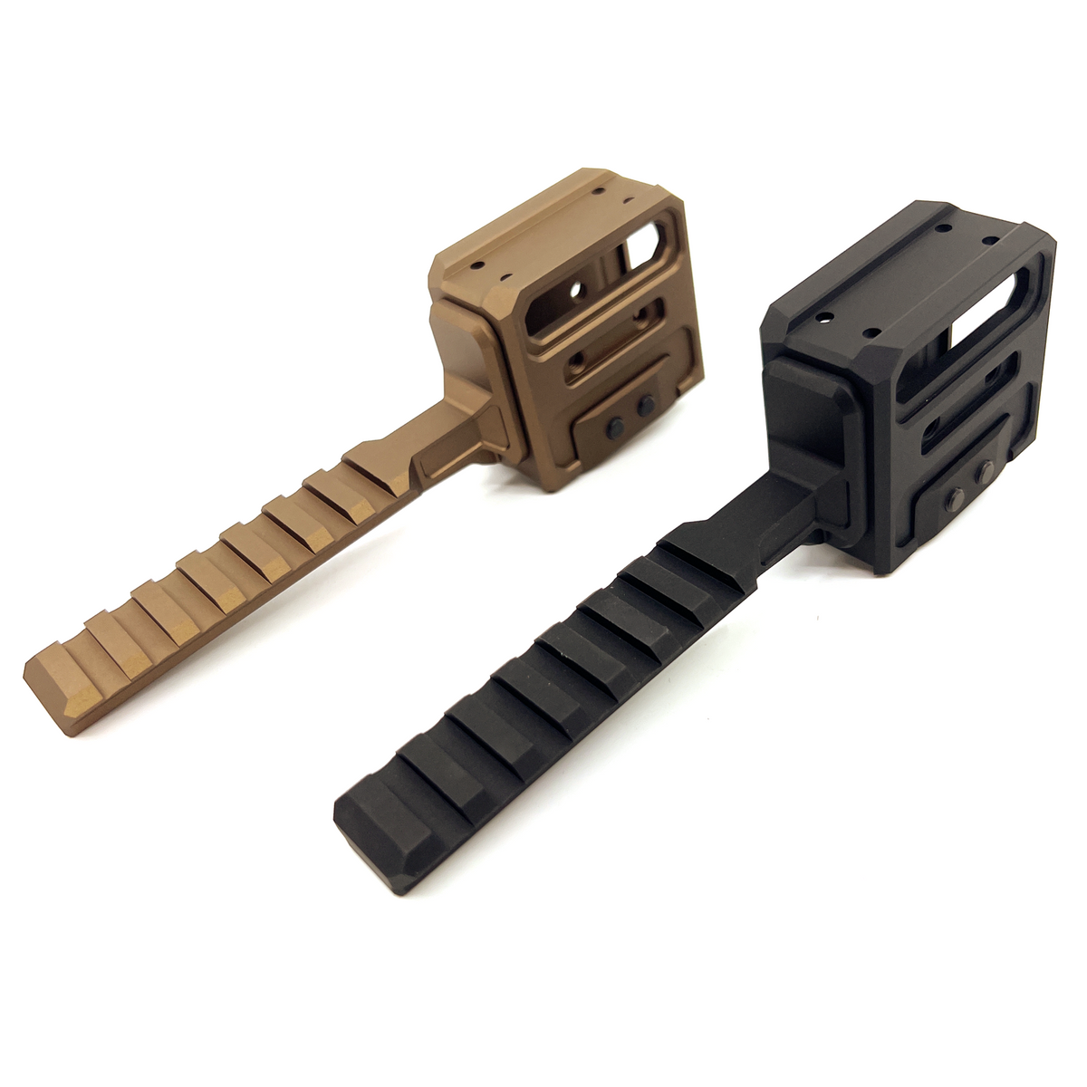 AIRSOFT ARTISAN T1 T2 MICRO HIGHER RISE MOUNT ( BLACK / BRONZE