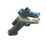 AIRSOFT ARTISAN DWS Slide Kit for Tokyo Marui Model 17 -  ( H-185 BLUE TITANIUM )