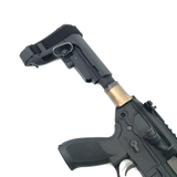 AIRSOFT ARTISAN M4 STOCK ADAPTER For M1913 RAIL ( BLACK / DARK EARTH )