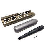 AIRSOFT ARTISAN 10inch SUR300 Handguard Set ( Virtus )  ( BLACK / DDC )