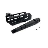 AIRSOFT ARTISAN MLOK 6inch Handguard Set ( Virtus )  ( BLACK / DDC )