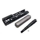 AIRSOFT ARTISAN 10inch SUR300 Handguard Set ( Legacy )  ( BLACK / DDC )