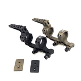 AIRSOFT ARTISAN BO Style 1.7" Heigth 30mm Modular Mount With One Accessory Ring Cap ( BLACK / DDC )