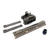AIRSOFT ARTISAN PM Style Scar Front set Kit For Toyko Marui SCAR series (BLACK / DDC)