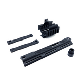AIRSOFT ARTISAN PM Style Scar Front set Kit For Toyko Marui SCAR series (BLACK / DDC)