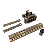 AIRSOFT ARTISAN PM Style Front set Kit For WE SCAR GBB /  VFC SCAR AEG series ( BLACK / DDC )