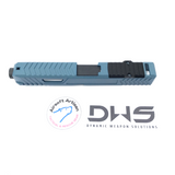 AIRSOFT ARTISAN DWS Slide Kit for Tokyo Marui Model 17 -  ( H-185 BLUE TITANIUM )
