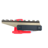 AIRSOFT ARTISAN TACTICAL RISER ( BLACK / DARK EARTH )
