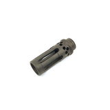 Airsoft Artisan SF Style Muzzle Brake + W Comp Flash hider ( BLACK / DARK EARTH )