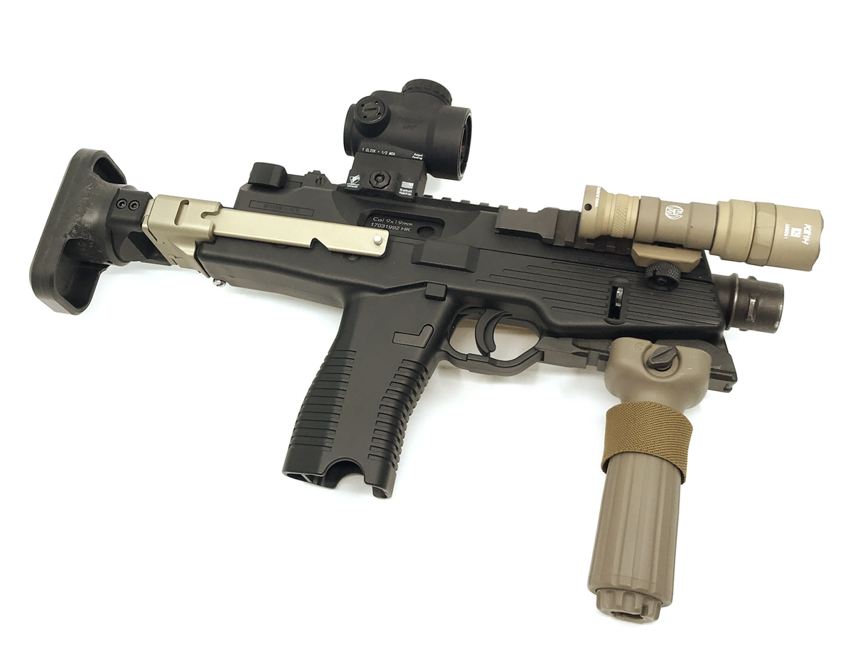 AIRSOFT ARTISAN Retractable Stock For KSC/KWA/ASG MP9/TP9 Series