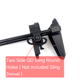 AIRSOFT ARTISAN 6 position Retractable Stock For Gun Modify SCAR L (BLACK / Dark Earth)
