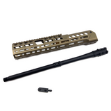 AIRSOFT ARTISAN 13.7" Mlok Handguard Set for SIG Airsoft MCX Virtus ( BK / DDC )