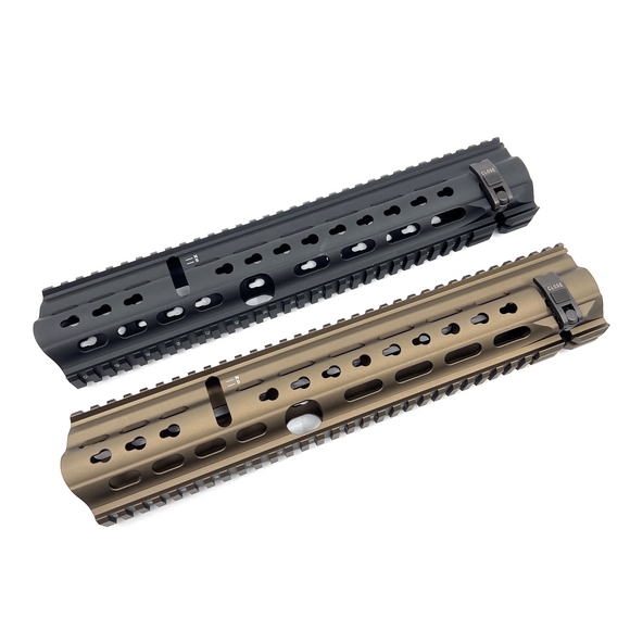 AIRSOFT ARTISAN G95K Long Handguard for for WE,VFC,UMAREX 416 AEG/GBB/PTW (BLACK / TAN)