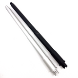 AIRSOFT ARTISAN Recce Style Outer Barrel for MARUI MWS M4 GBB (BLACK / SILVER)