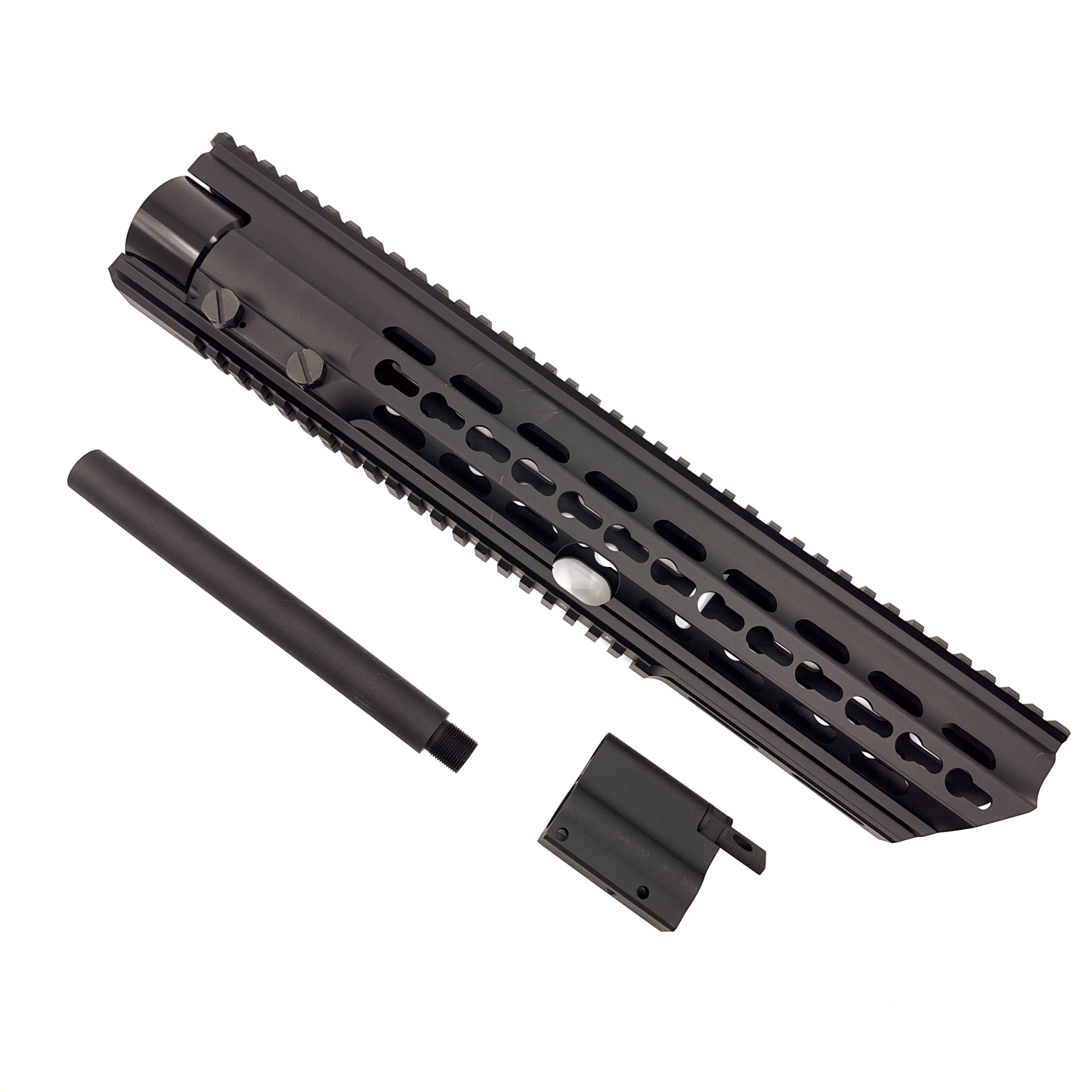 AIRSOFT ARTISAN HK417P Keymod Handguard For Marui HK417 EBB (BLACK