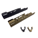AIRSOFT ARTISAN Short Mlok Handguard For WE / VFC  SCAR GBB & AEG series (BLACK/DDC)