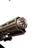 AIRSOFT ARTISAN Long Mlok Handguard For WE / VFC &nbsp;SCAR GBB &amp; AEG series&nbsp; ( BLACK / DDC )