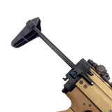 AIRSOFT ARTISAN 6 position Retractable Stock For WE / VFC SCAR GBB & AEG series (BLACK)