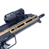 AIRSOFT ARTISAN MLok Rail Panels For Umarex / VFC MP7 ( Black / Bronze )