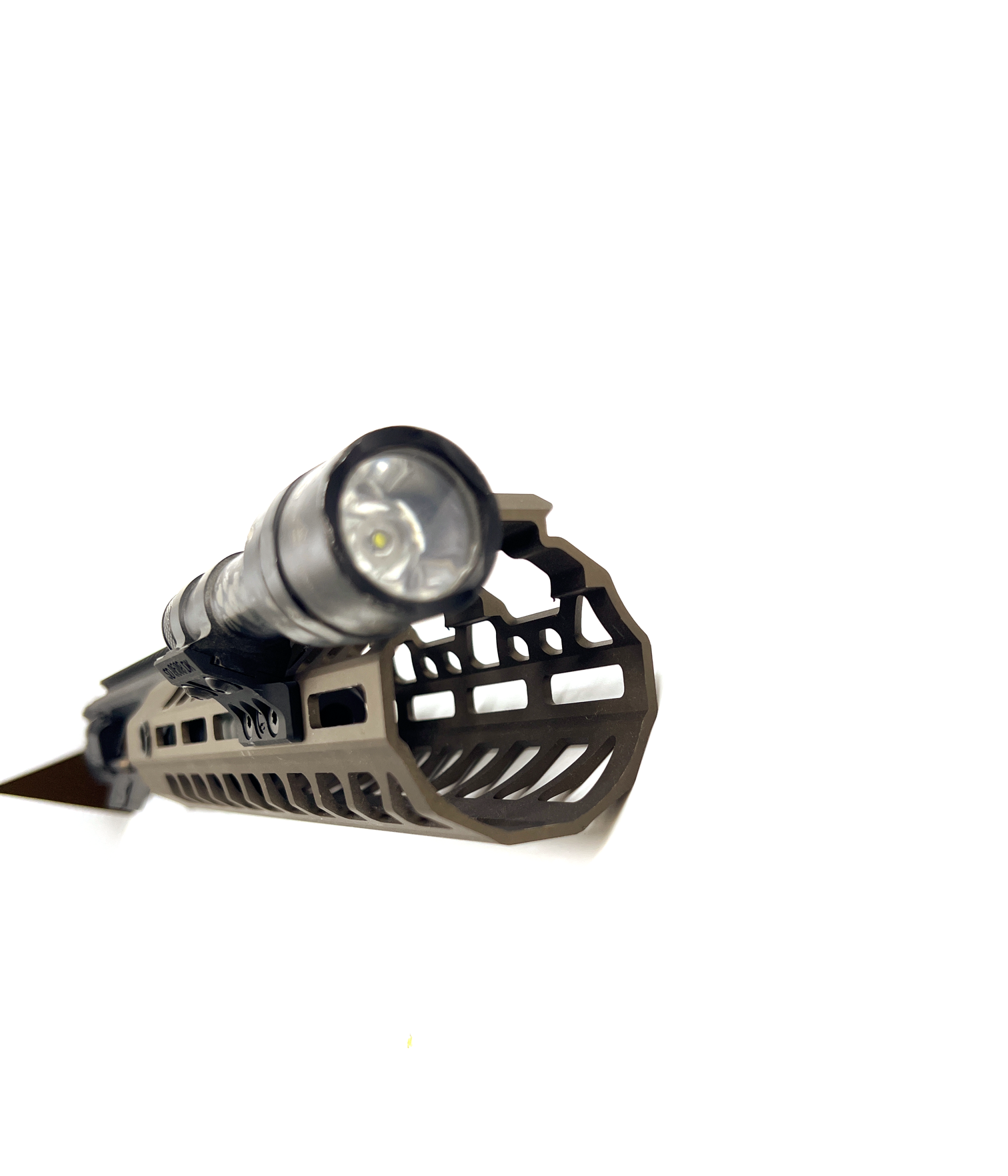 AIRSOFT ARTISAN MCX SD Handguard Mlok Light Mount ( Black / TAN