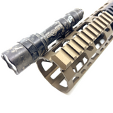 AIRSOFT ARTISAN MCX SD Handguard Mlok Light Mount ( Black / TAN / Silver)