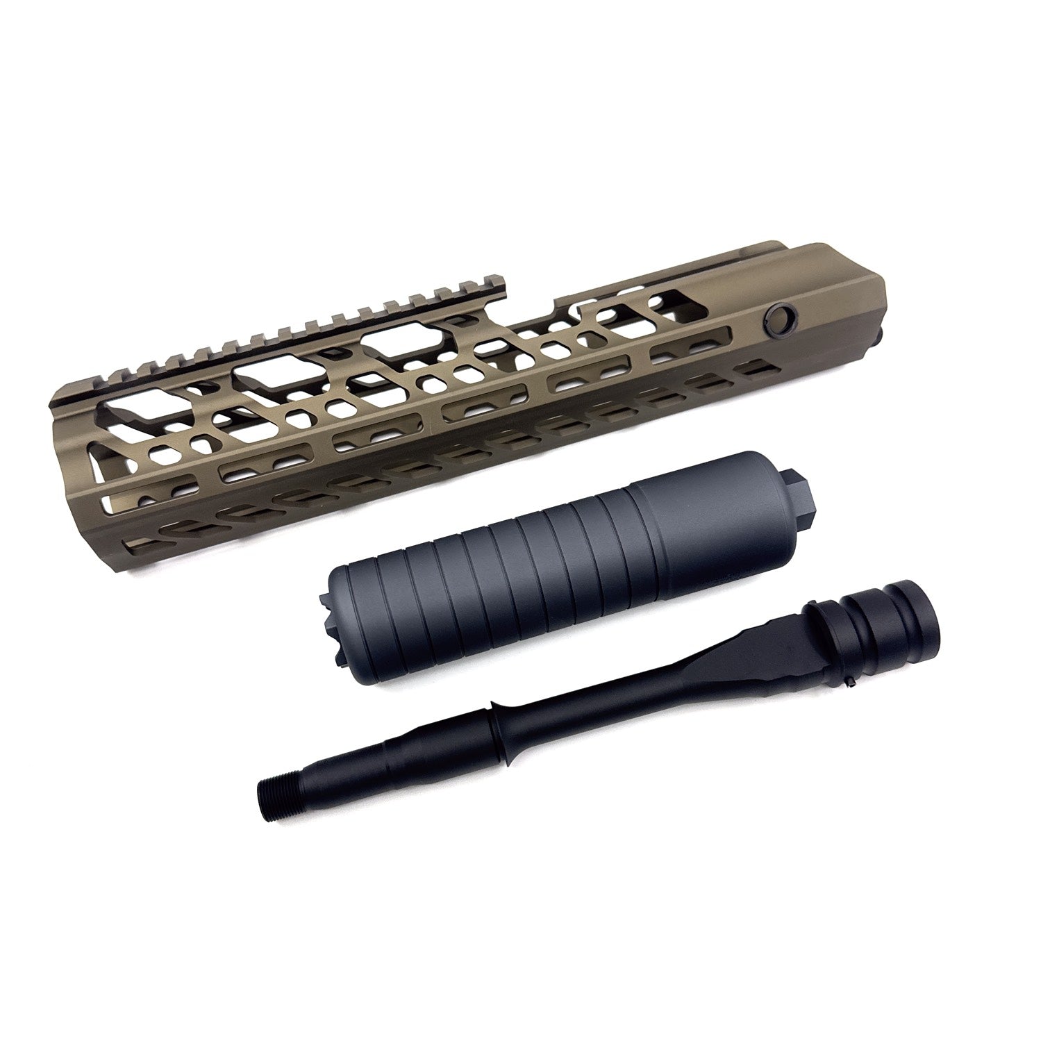 AIRSOFT ARTISAN 12inch SUR300 Handguard Set ( VIRTUS ) ( BLACK