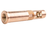 AIRSOFT ARTISAN OTB Flash Hider ( BLACK / Bronze ) (14mm CCW)