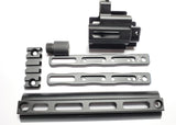 AIRSOFT ARTISAN SCAR MLOK ADAPTER KIT SET (DX Ver) for Tokyo Marui SCAR EBB series ( Black / DDC )