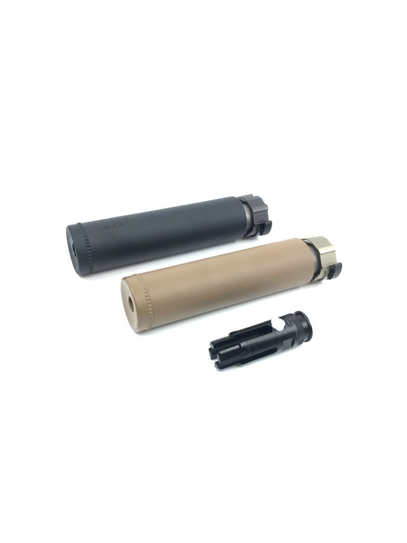 AIRSOFT ARTISAN FH556 STYLE SILENCER WITH FH216A FLASH HIDER