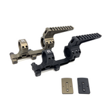 AIRSOFT ARTISAN BO Style 1.7" Heigth 30mm Modular Mount With One Accessory Ring Cap ( BLACK / DDC )