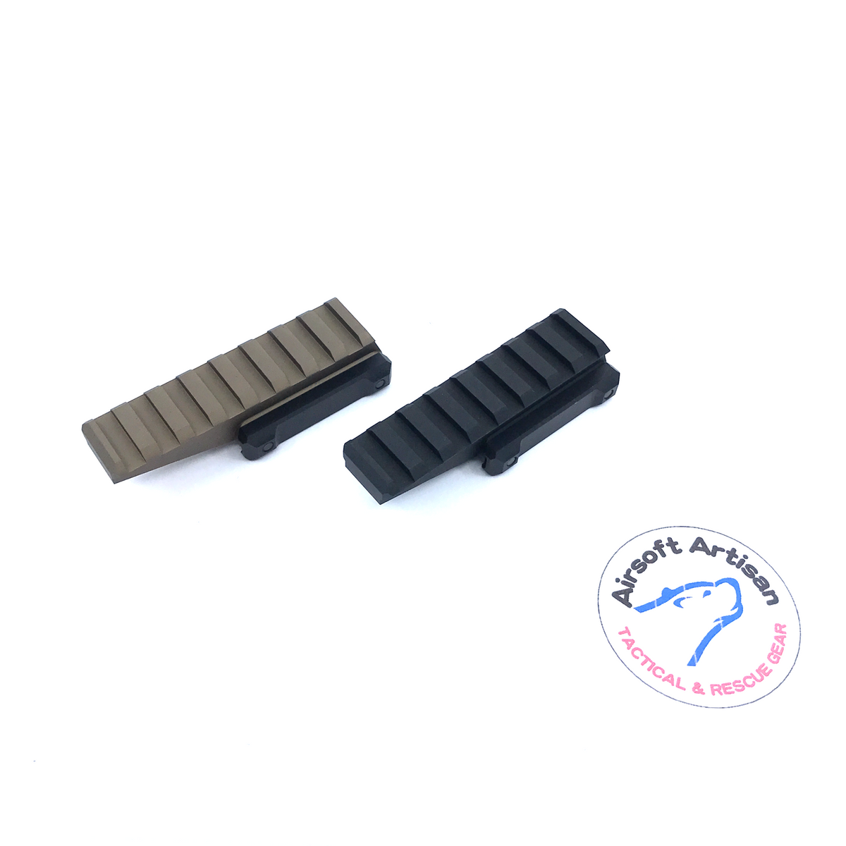 Airsoft Split Riser AIRSOFT ARTISAN TACTICAL RISER ( BLACK / DARK EARTH ) â AirsoftArtisan