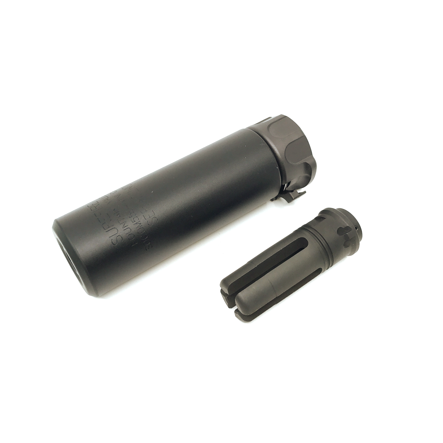 AIRSOFT ARTISAN SF STYLE 5inch Mini Silencer + 4 PRONG FLASH HIDER ( B –  AirsoftArtisan