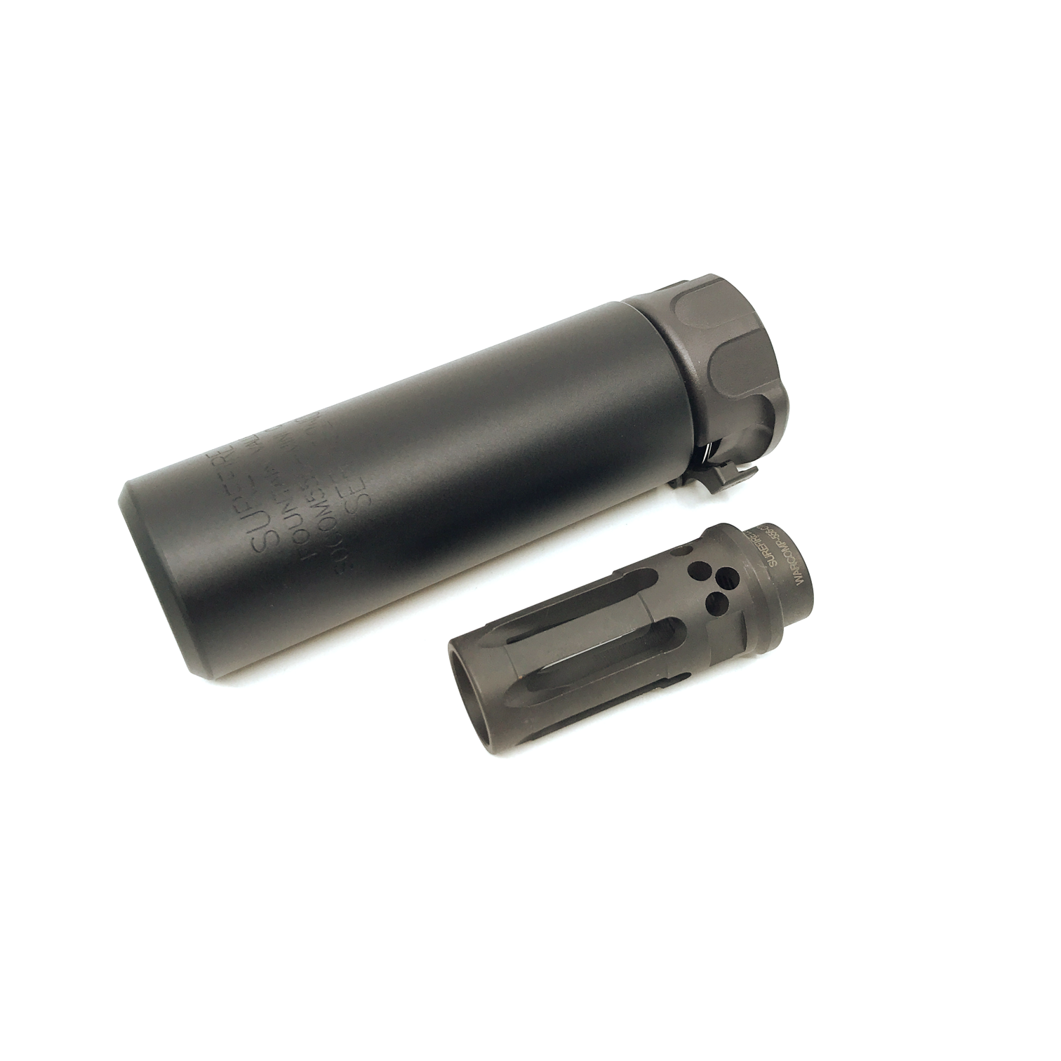 AIRSOFT ARTISAN SF STYLE 5inch Mini Silencer + W COMP FLASH HIDER ( BL –  AirsoftArtisan